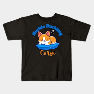 Hurkle-Durkling Corgi Kids T-Shirt